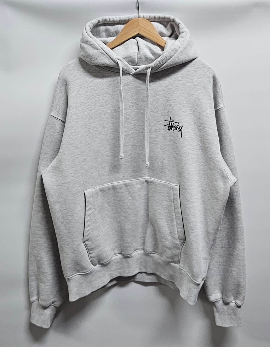 스투시 애쉬헤더 기모후드티 XL 상품이미지1