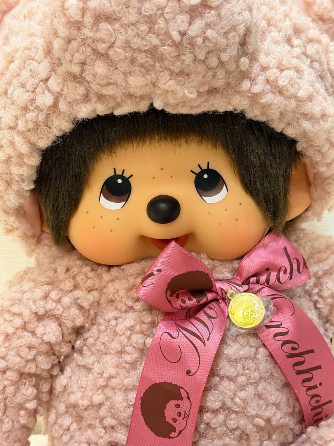 만두볼 핑크 곰돌이 몬치치 라지사이즈 상품이미지4