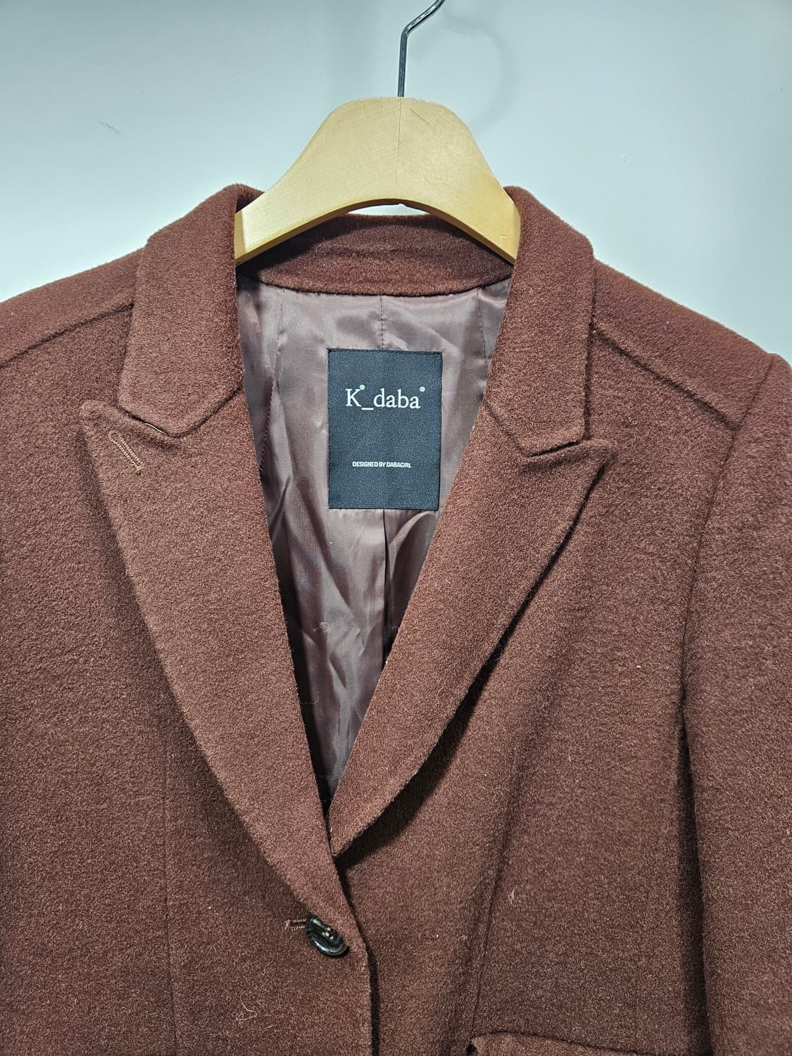 다바걸 핸드메이드 울자켓 Free 상품이미지7