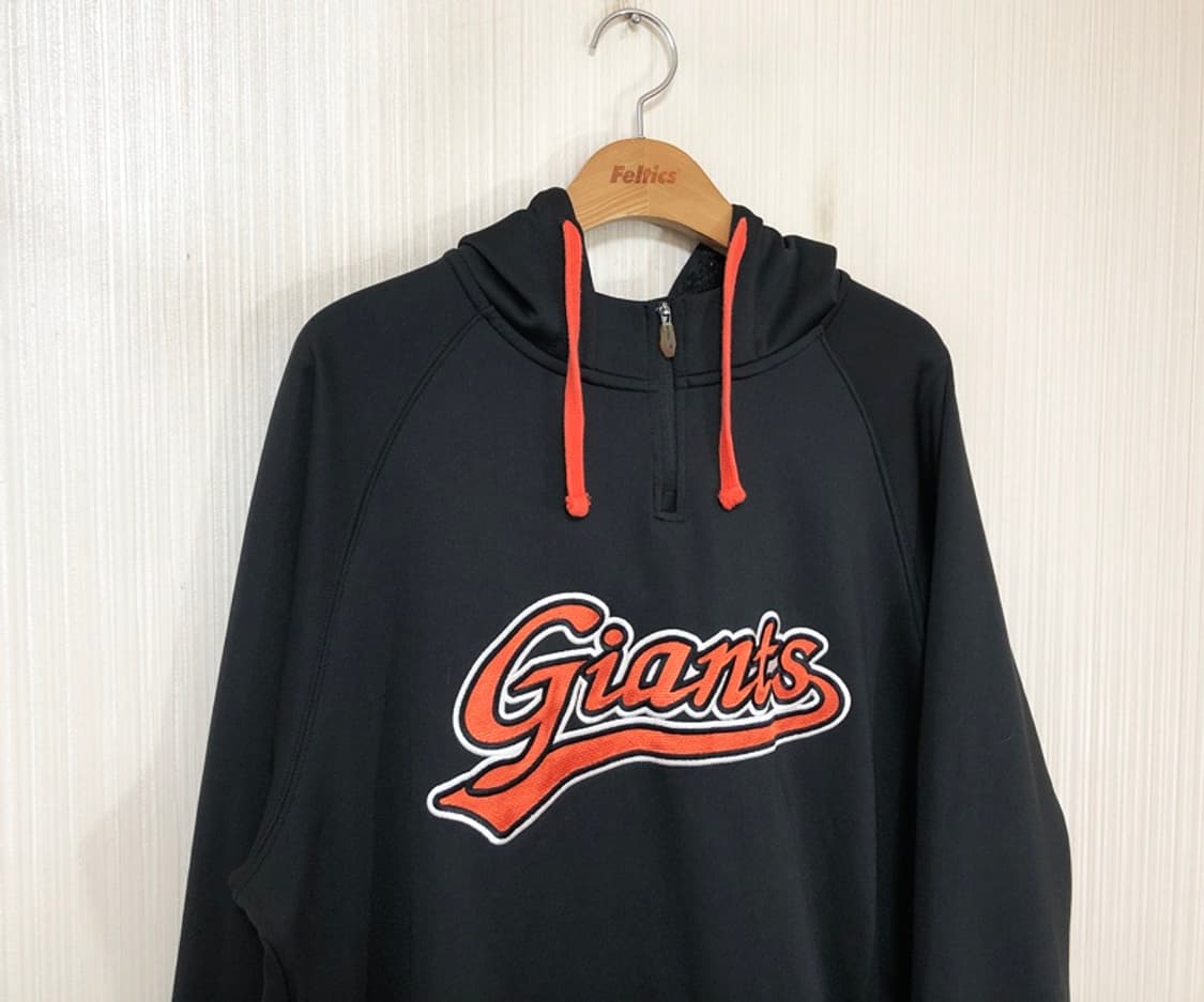 KBO 마제스틱 롯데자이언츠 선수실착 풀오버후디 105 #16 상품이미지4