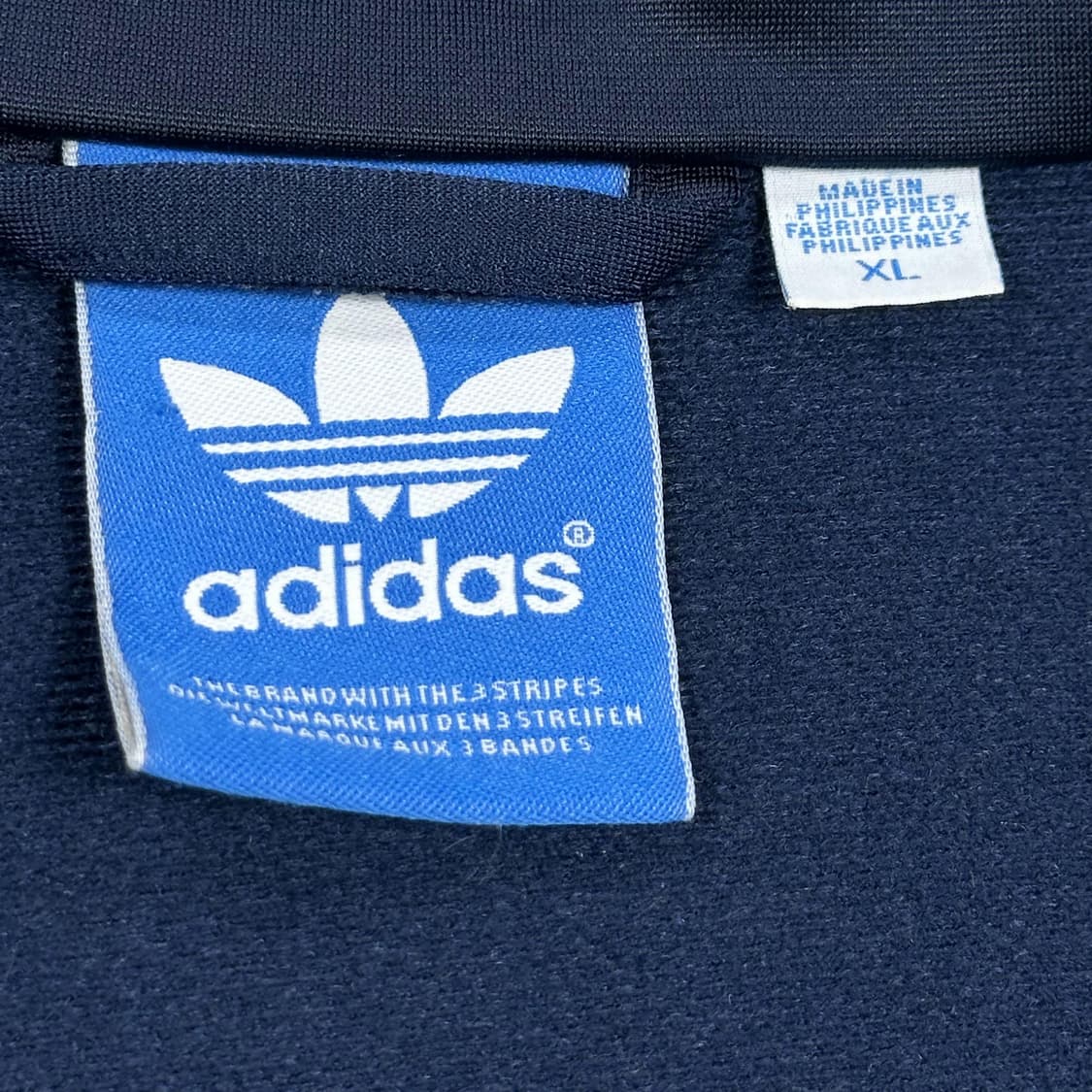 아디다스 오리지널 구형 파이어버드 져지 네이비 옐로우 XL 상품이미지6