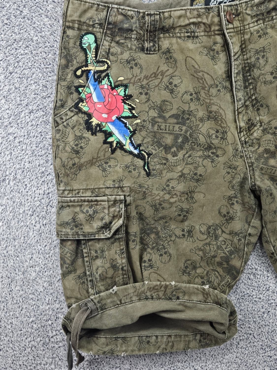 에드하디 크리스찬 오디저 카고 쇼츠 반바지 ( 38" ) / 11890 상품이미지5