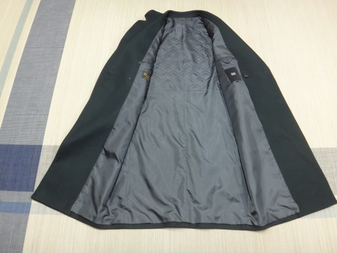 (100) 지오송지오 캐시미어 혼방 더블 오버핏 모직 코트 상품이미지6