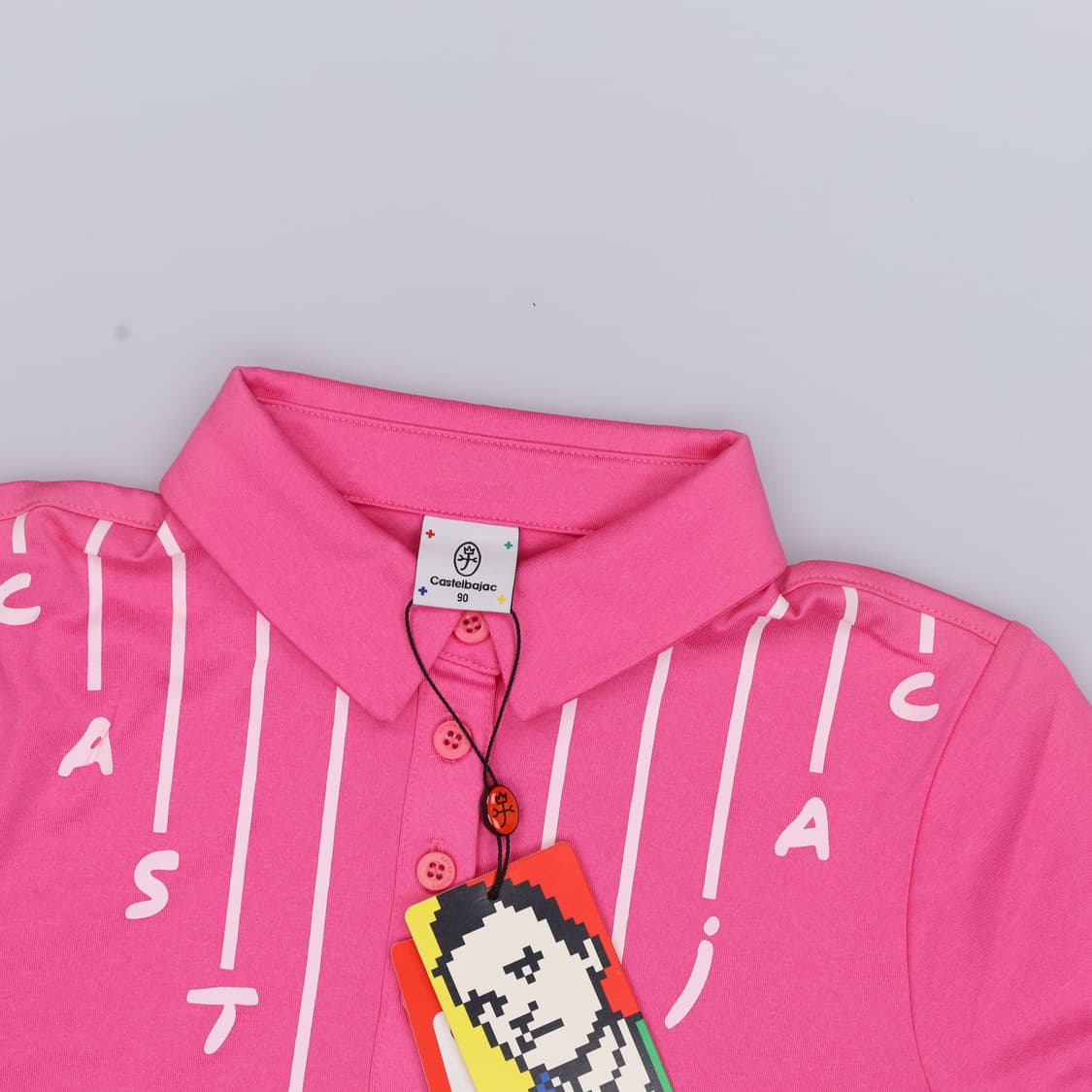 90 새상품 까스텔바작 기능성 반팔티 0408H1 상품이미지3