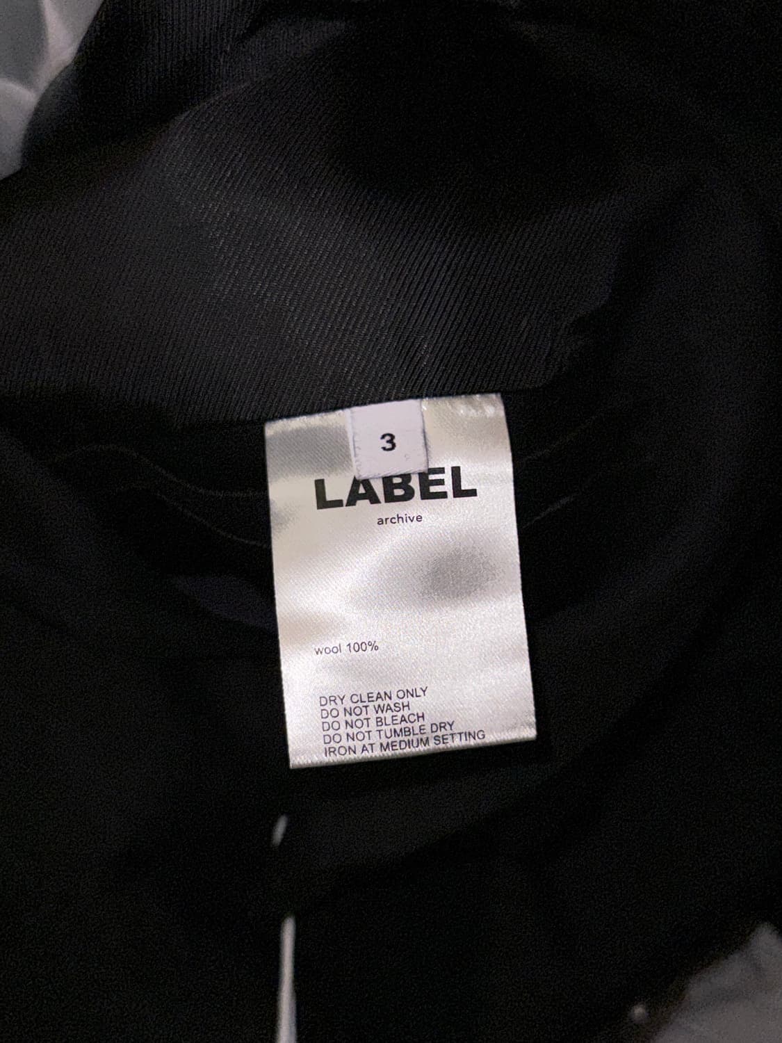 (새상품) 라벨아카이브 자켓 3사이즈 상품이미지3