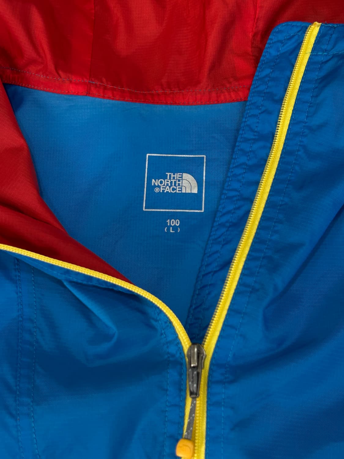 노스페이스 경량 바람막이 후드 집업 자켓 L 상품이미지6