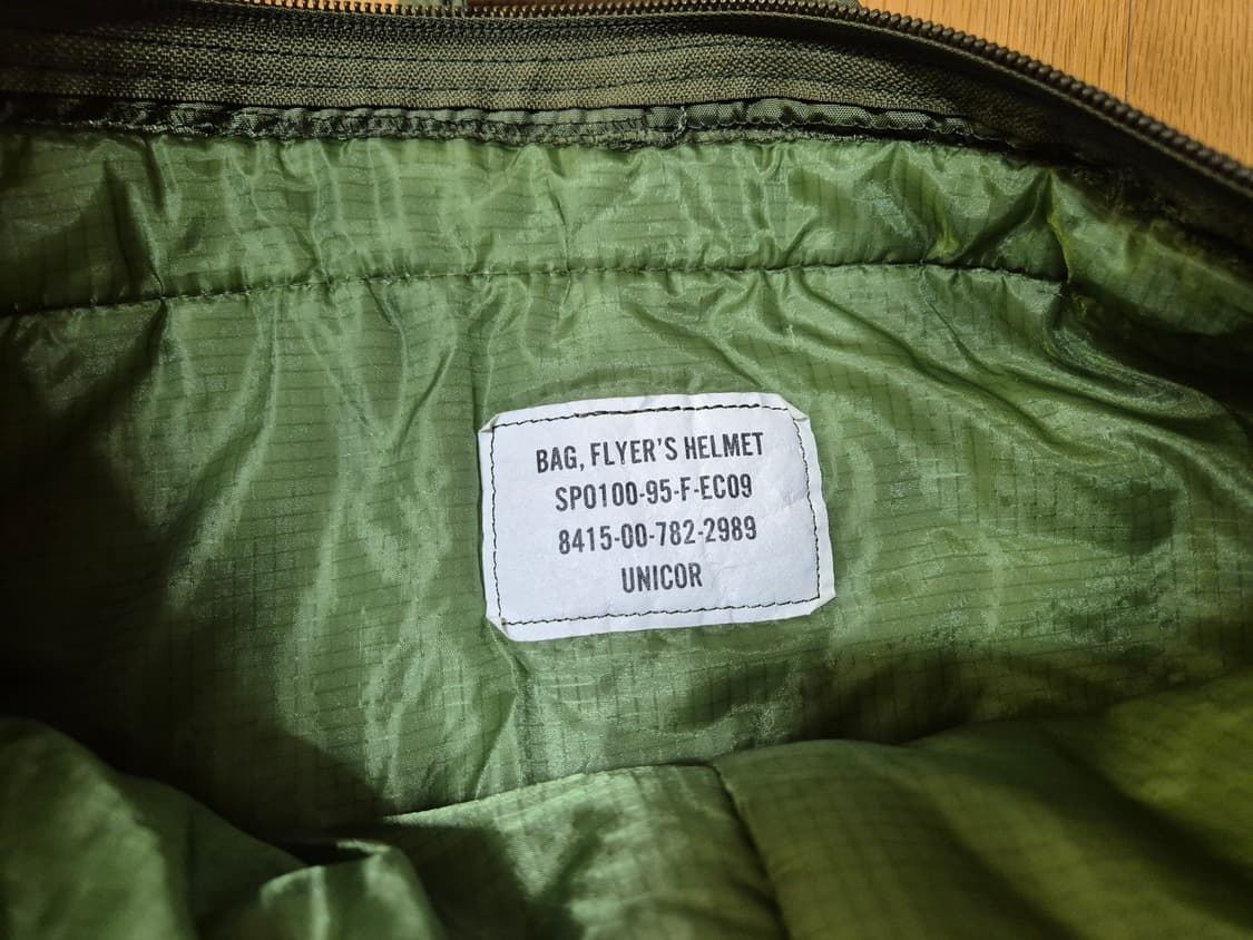 미군 오리지날 헬멧백 상품이미지5