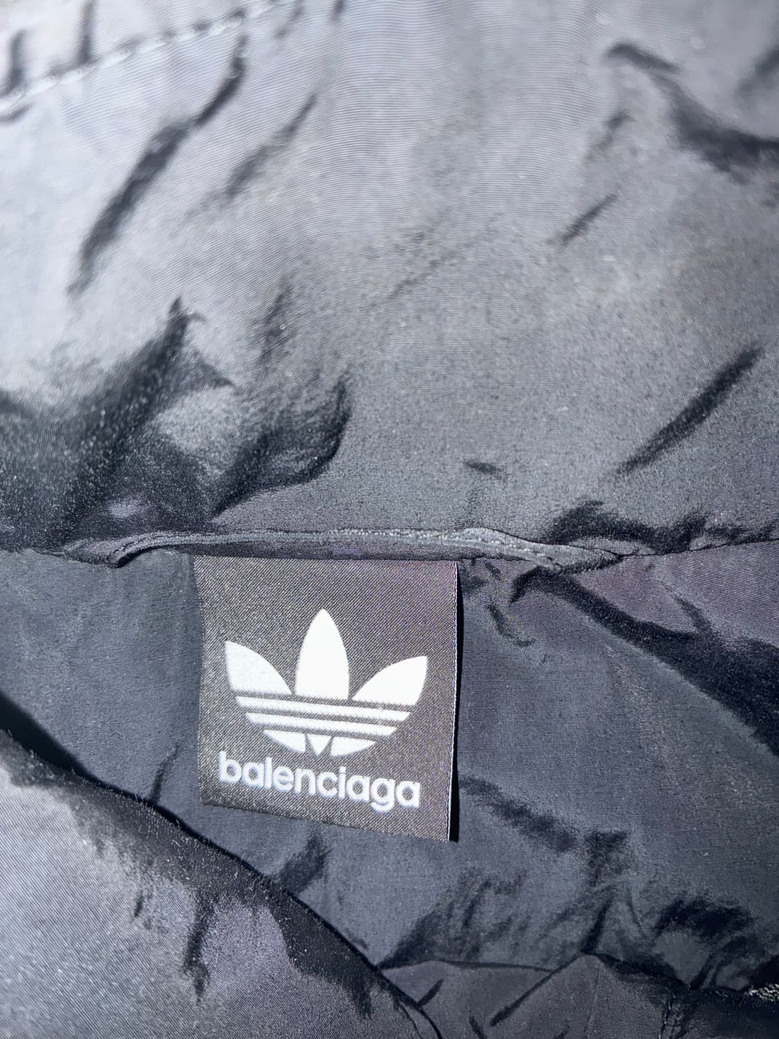 [2] 발렌시아가 아디다스 포플린 트랙 자켓 블랙 상품이미지4