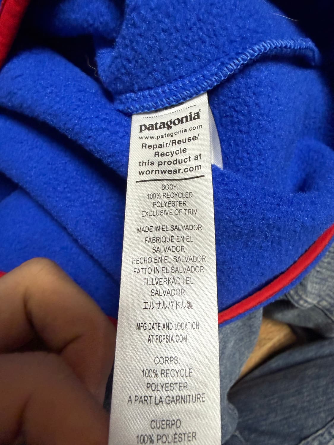 파타고니아 신칠라 헤비웨이트 L 상품이미지8