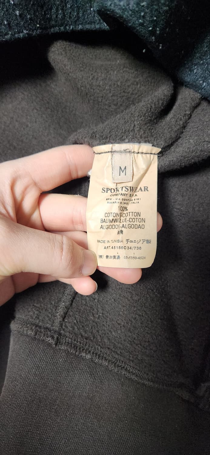 스톤아일랜드 06ss 내피 브라운 후드집업 자켓 상품이미지8