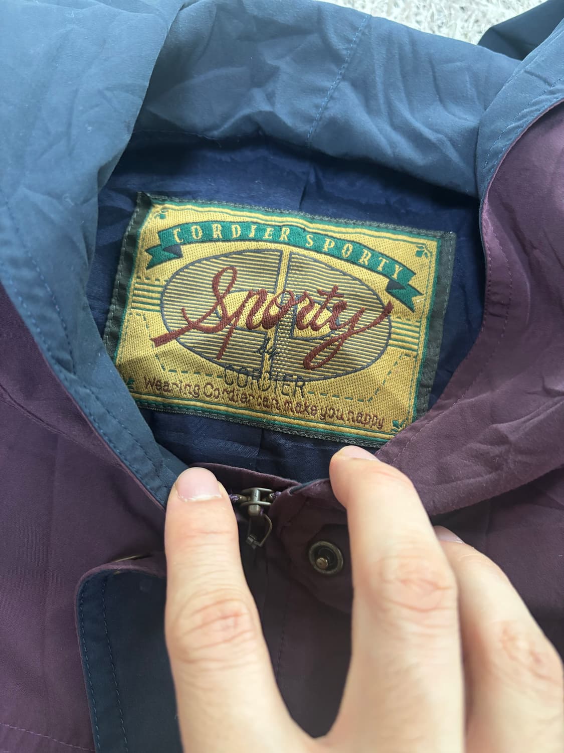 일본판 폴리 자켓 사이즈 105 상품이미지4