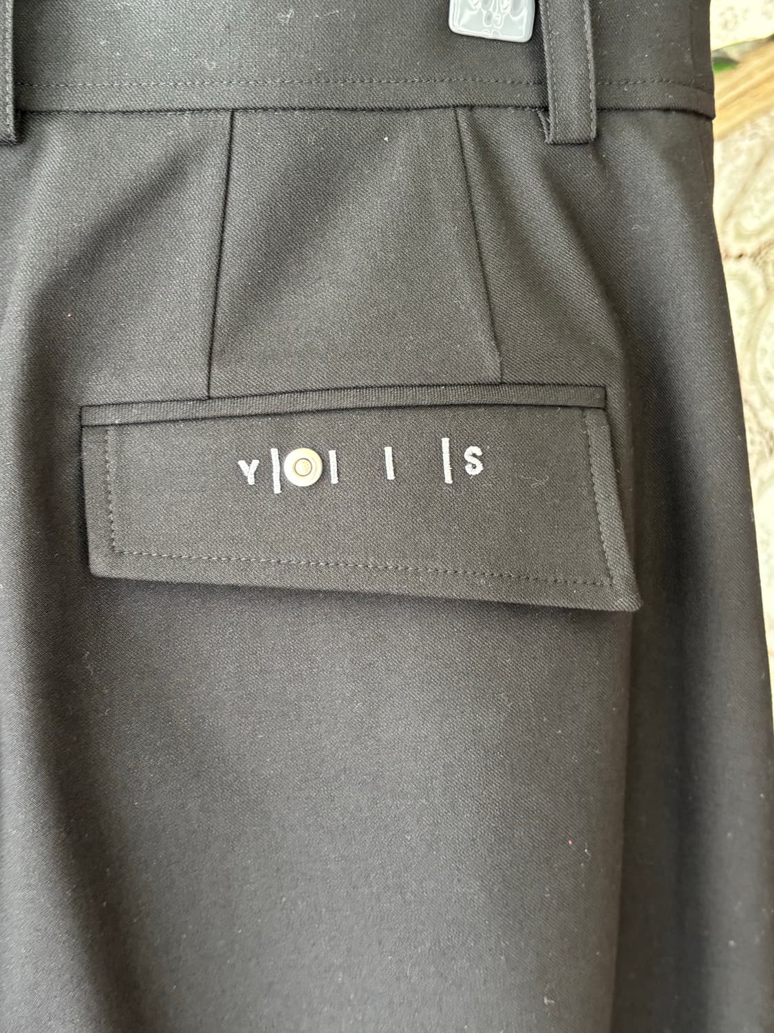 요석 Multi-button pants(Black) 상품이미지3