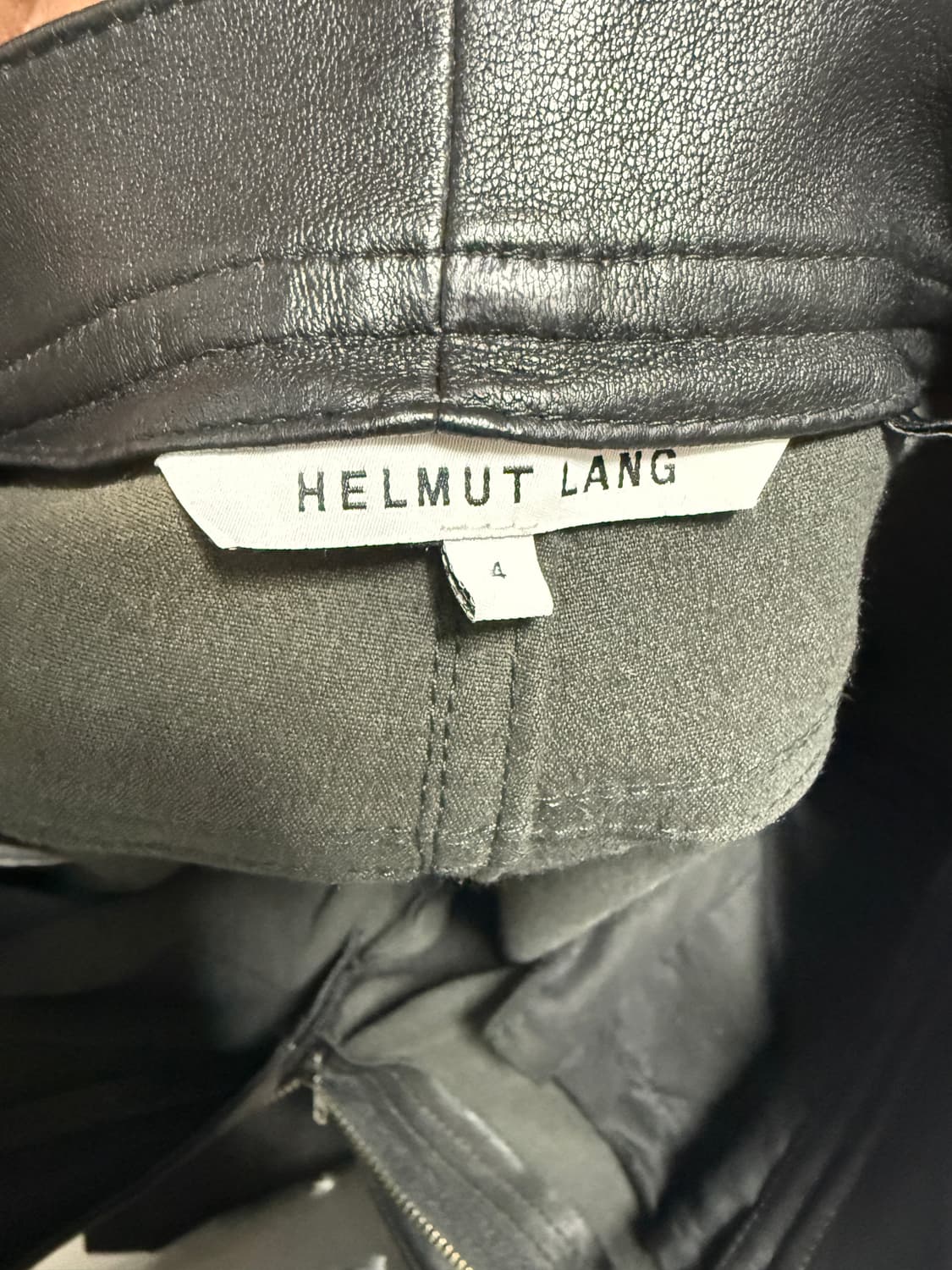 헬무트랭 램스킨 양가죽 스키니진 상품이미지5