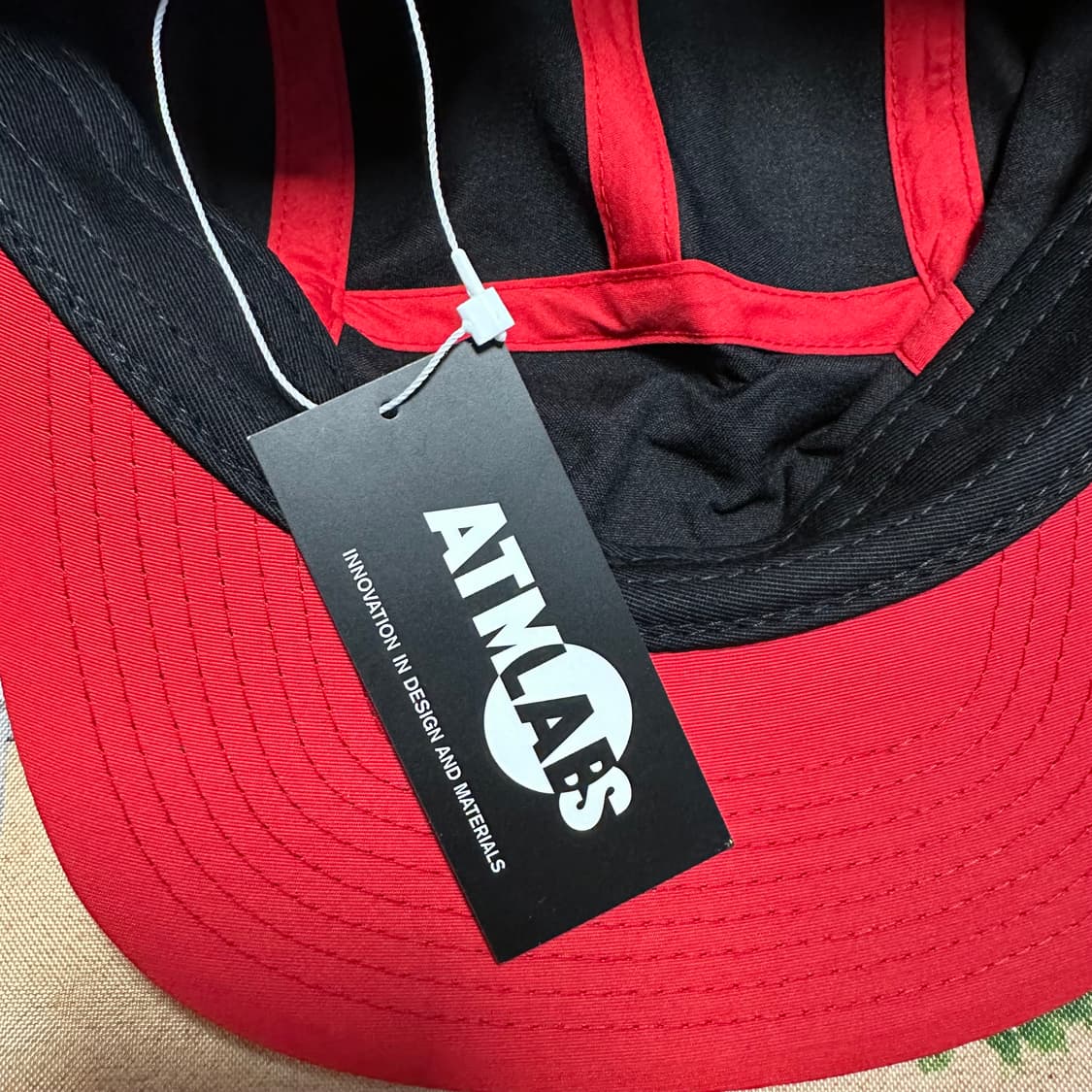 아트모스 x 코카콜라 5패널 캡 레드  상품이미지5