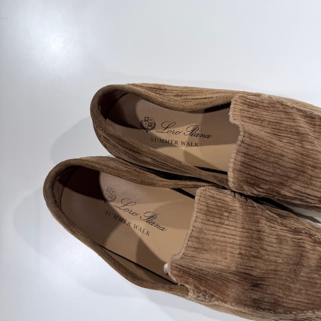 (A/41) / 로로피아나 썸머워크 코듀로이 슬립온 로퍼 신발 상품이미지8