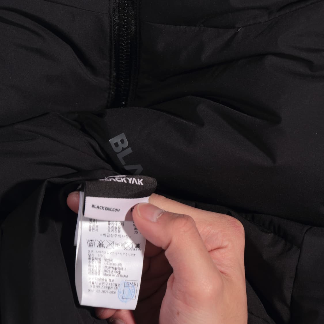 블랙야크 리버시블 숏패딩 B57 상품이미지4