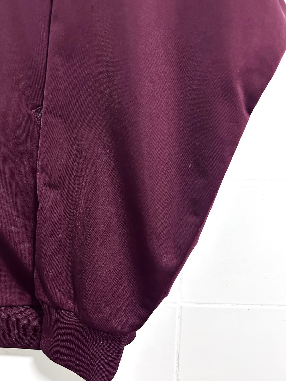 아디다스 BB 트랙탑 마룬 버건디 져지 s 상품이미지4