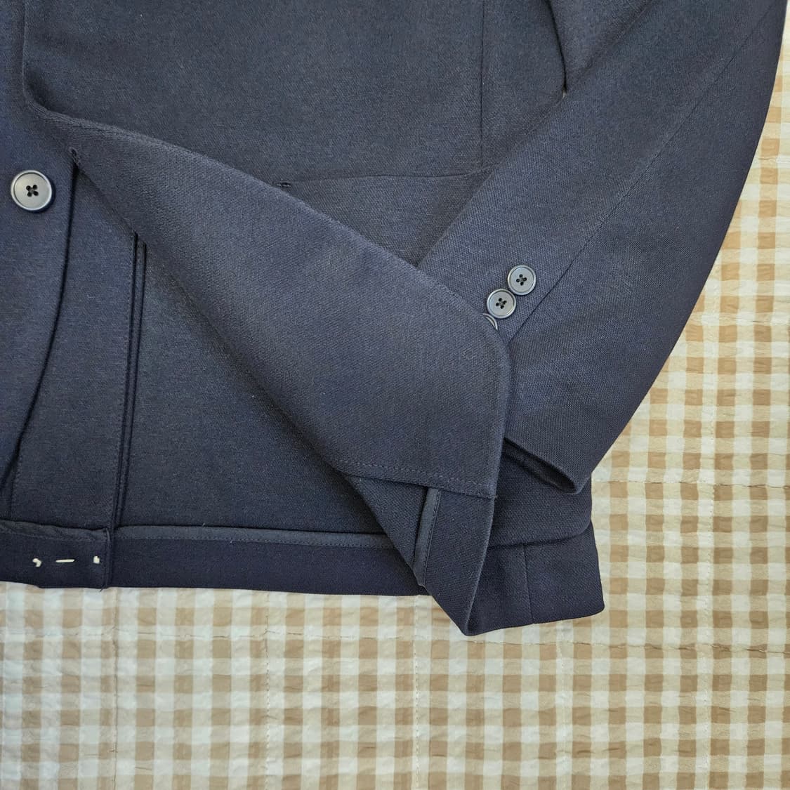 미착용 유니클로 캐주얼 블레이저 자켓 남자100 상품이미지5