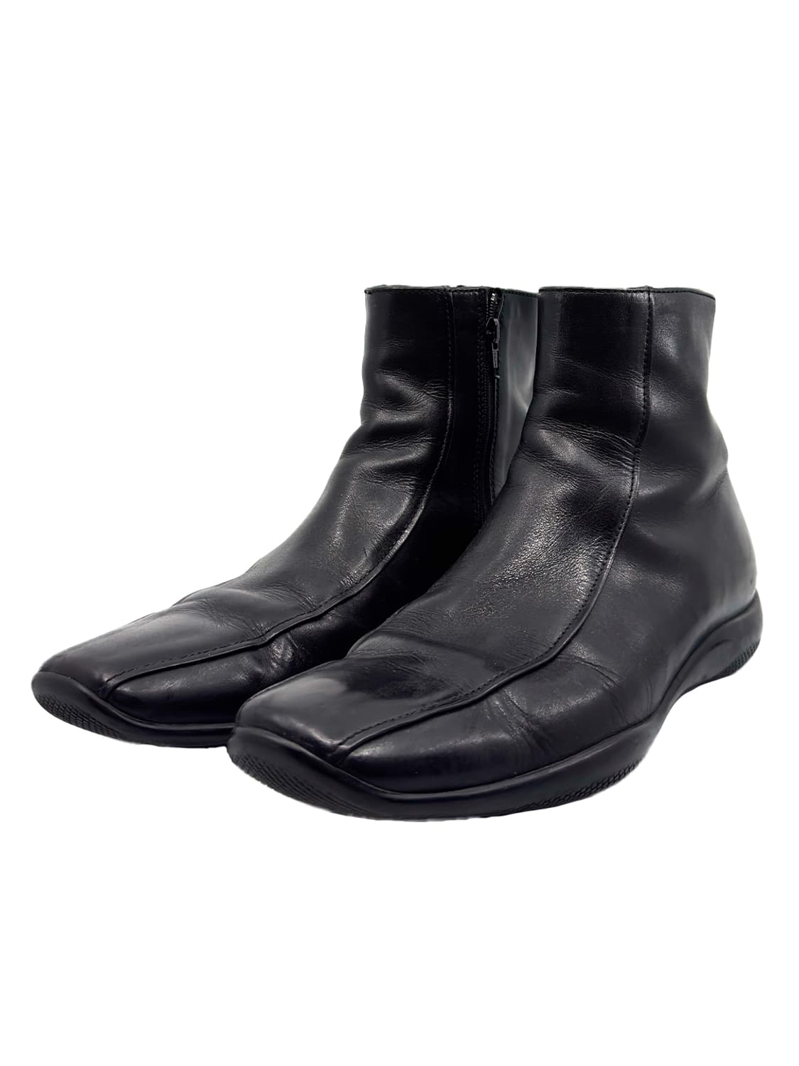 Prada Sport Leather Ankle Boots/ Uk 7 상품이미지1