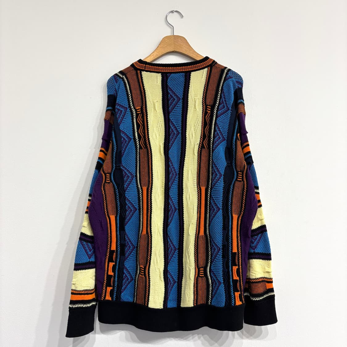 자라 패턴 니트 상품이미지3