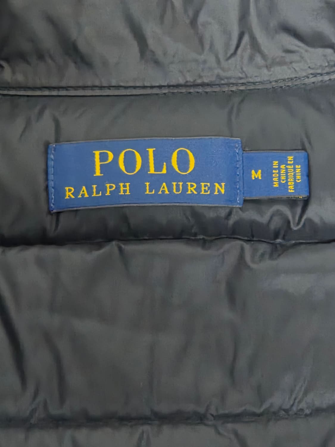 폴로 랄프로렌 패딩 베스트 블랙M 상품이미지3