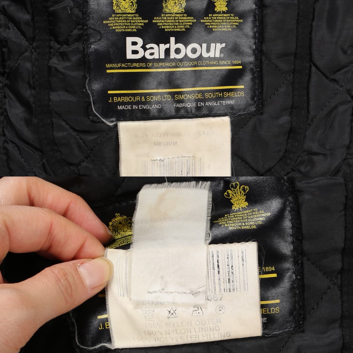 바버 KEEPERWEAR 퀼팅 자켓   상품이미지10