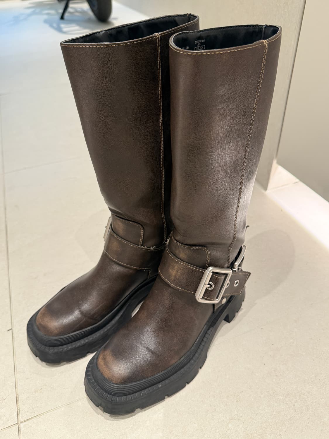 자라 웨스턴 버클 부츠 36 상품이미지2