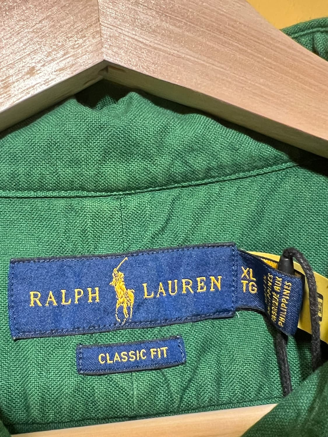 [XL] 폴로 랄프로렌 클래식 핏 그린 셔츠 상품이미지6