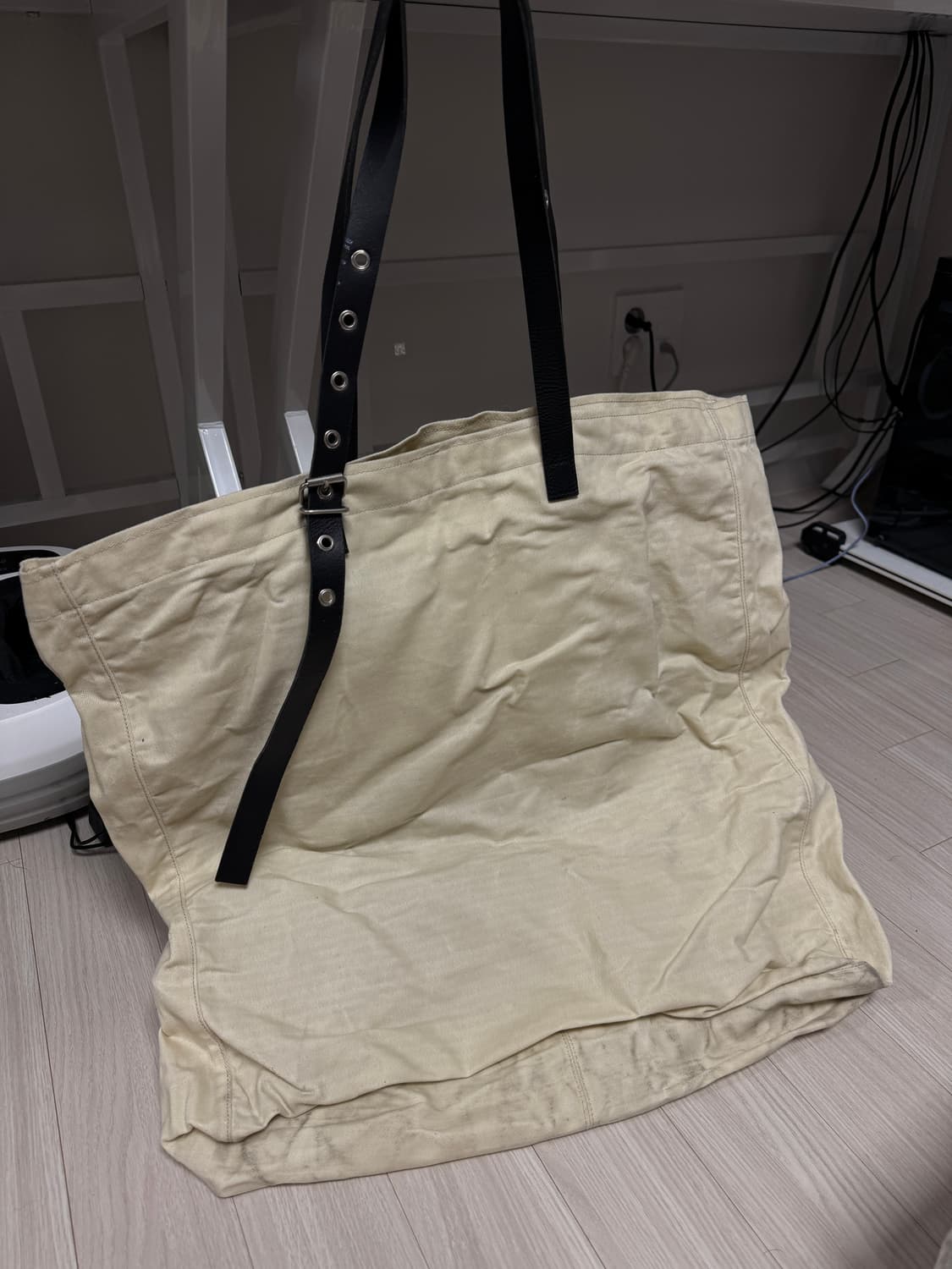 [OS] enssive 엔시브 빈티지 크랙 백 상품이미지3