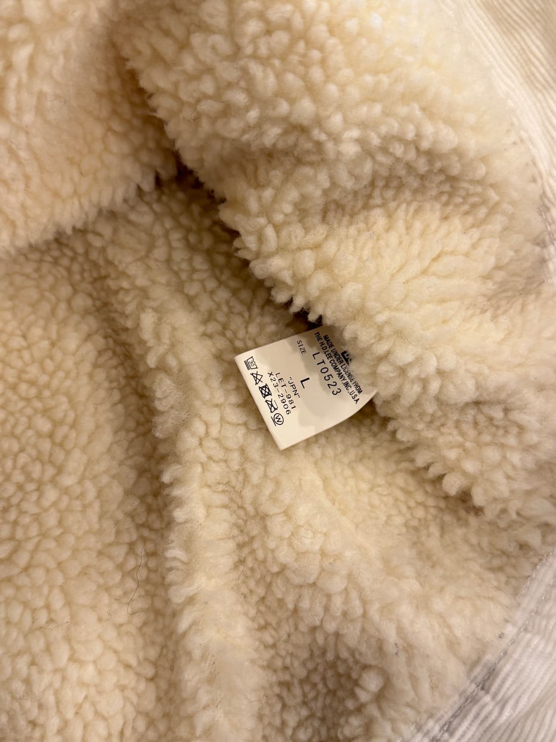 Lee 리 스톰라이더 쉐르파 코듀로이 트러커 자켓 상품이미지10