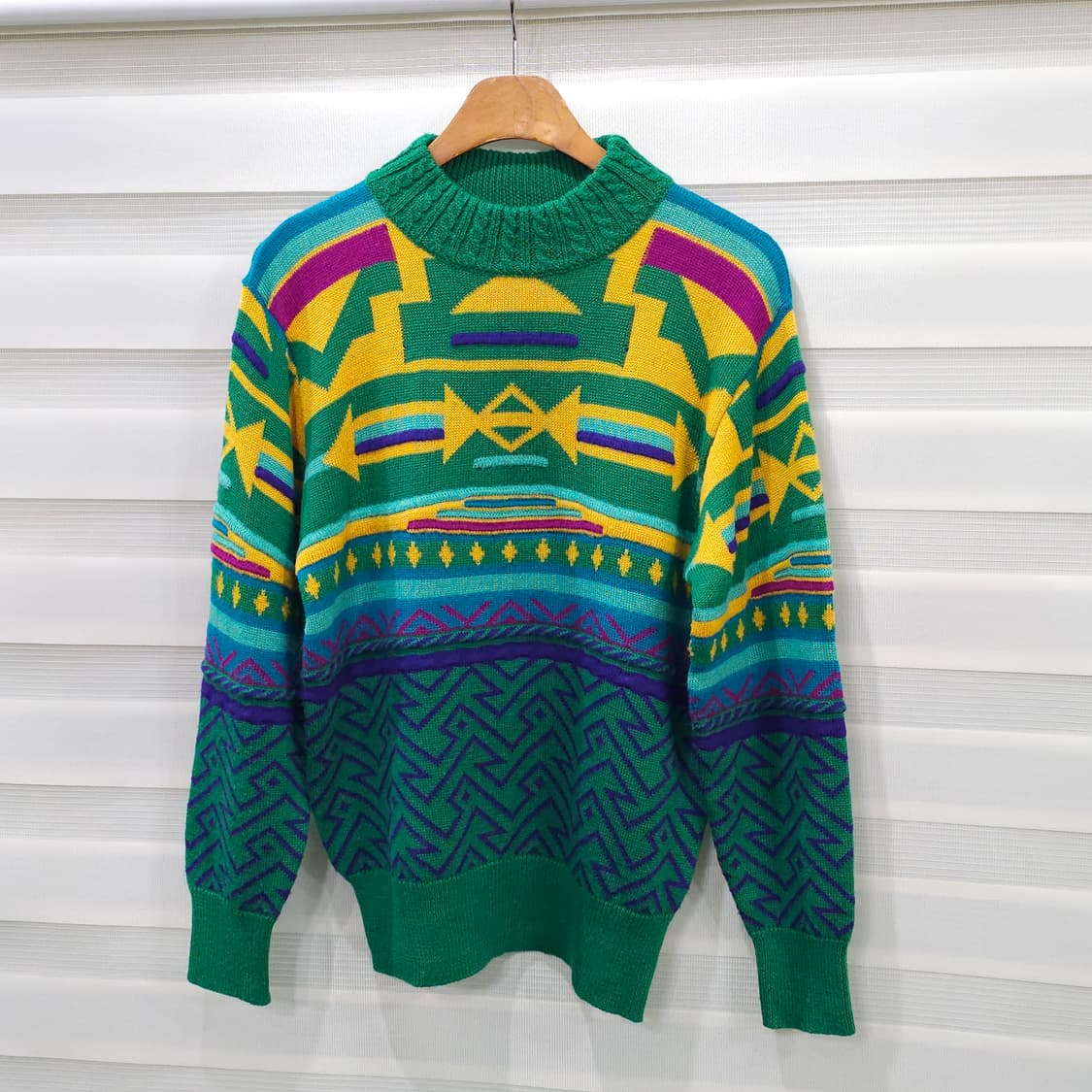 JAPAN 90s VIVIANDY 빈티지 니트 스웨터- 우먼M 상품이미지1