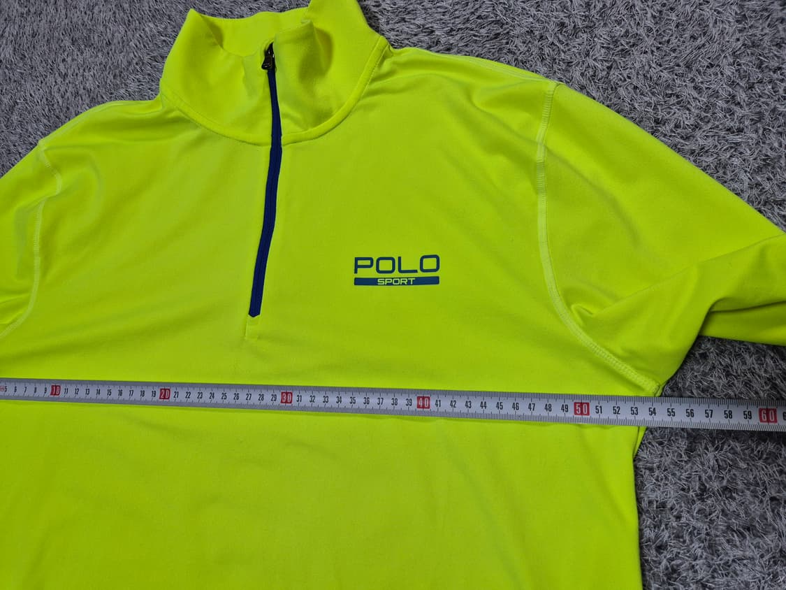 폴로 랄프로렌 스포츠 남성 하프 집업티 M 상품이미지9