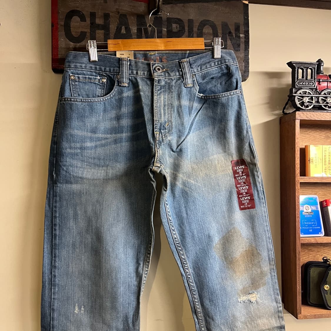 00's 리바이스 527 부츠컷 34 Size Mexico 데드스탁 상품이미지2