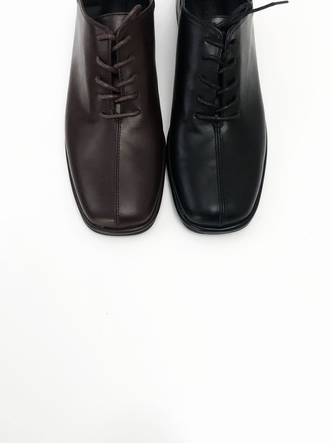 Select* Square Toe Loafers (Brown) 상품이미지10