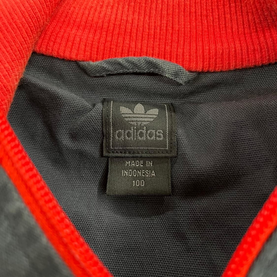 아디다스 검빨 블랙 레드 투 포켓 져지 100 상품이미지5