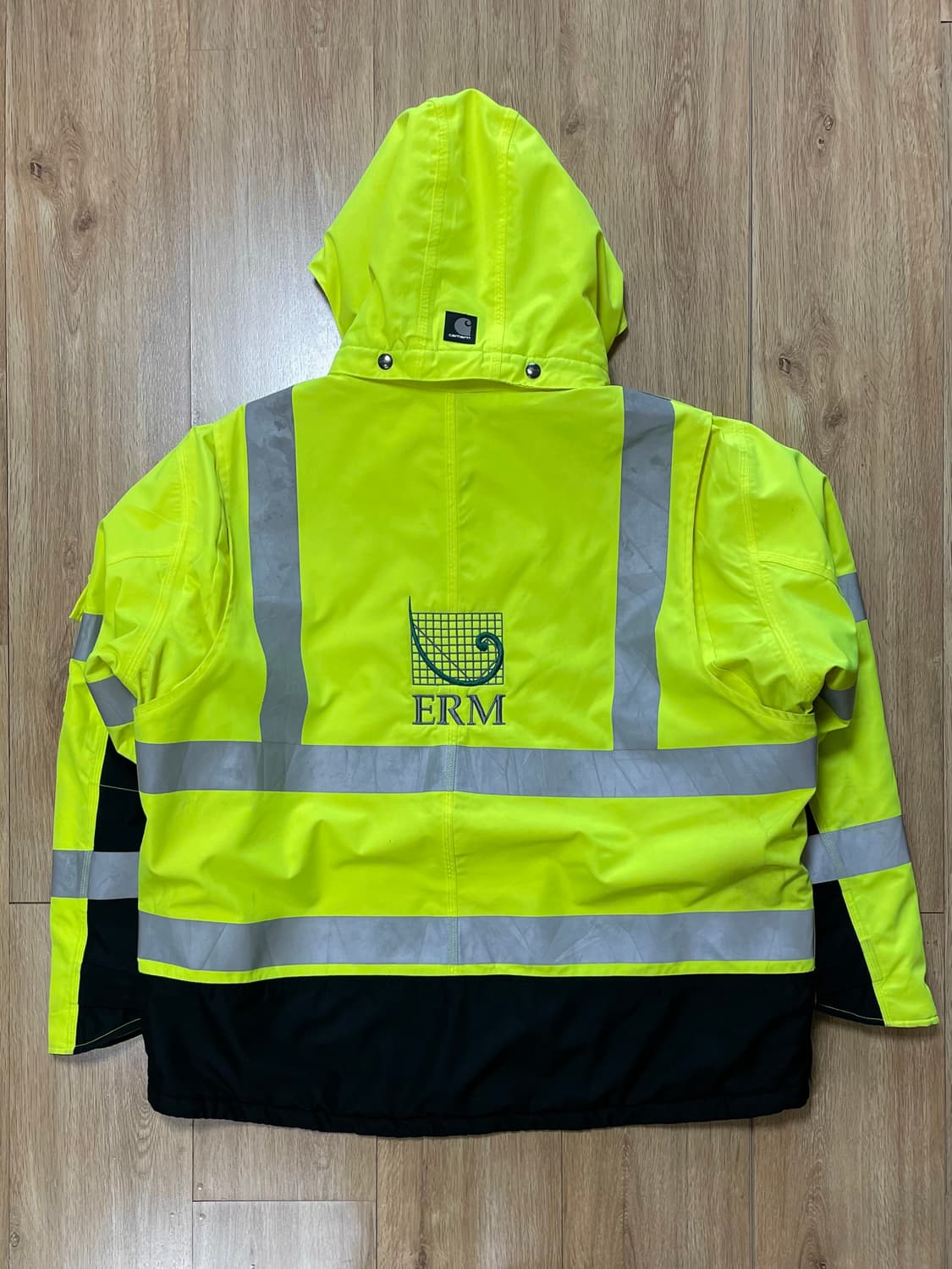 택포) 국내 유일 칼하트 USA Hi-vis 리플렉티브 투톤 파카 자켓 상품이미지3