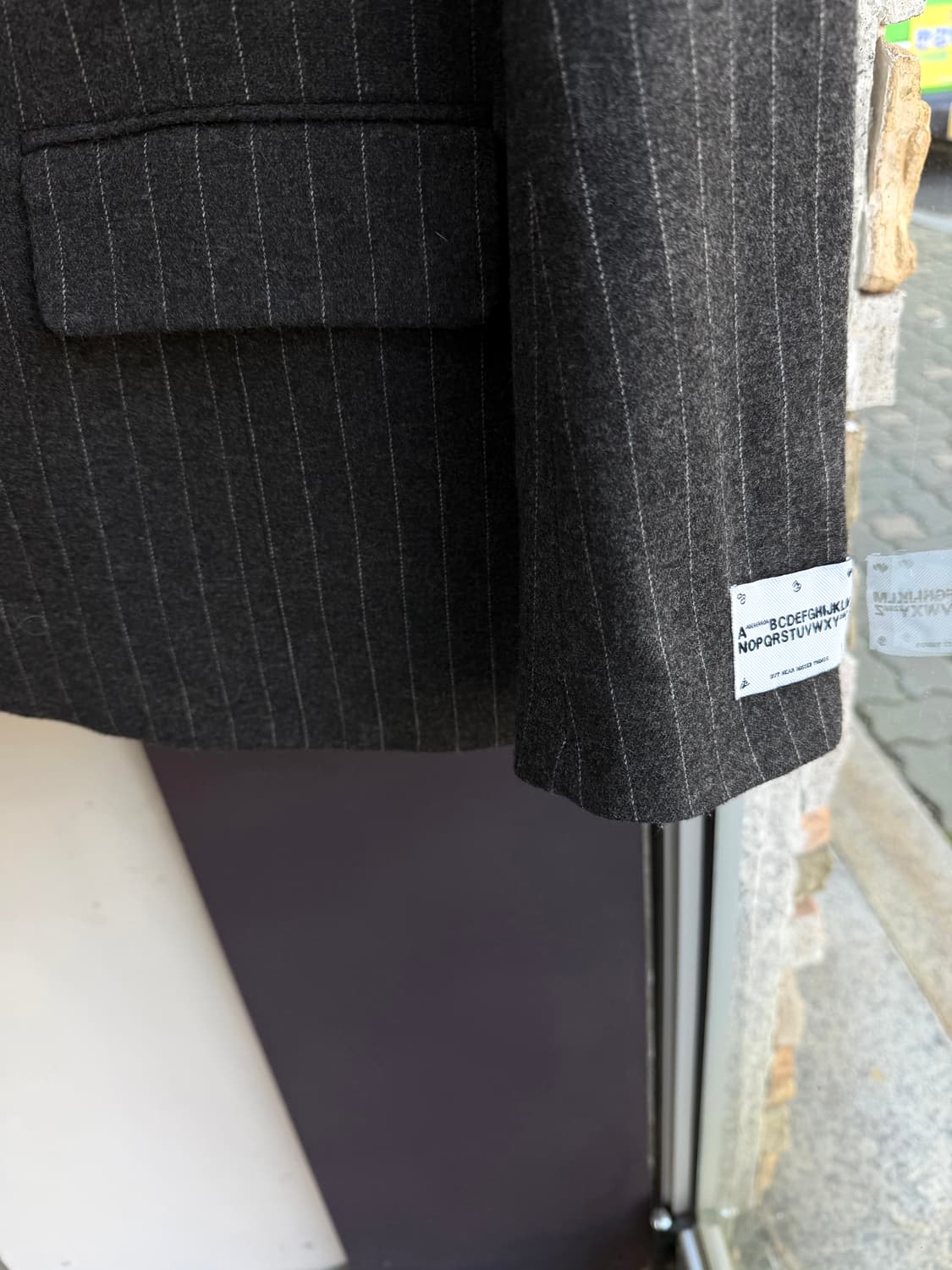 S/ 자라 X 아더에러 핀스트라이프 블레이저 자켓 상품이미지5