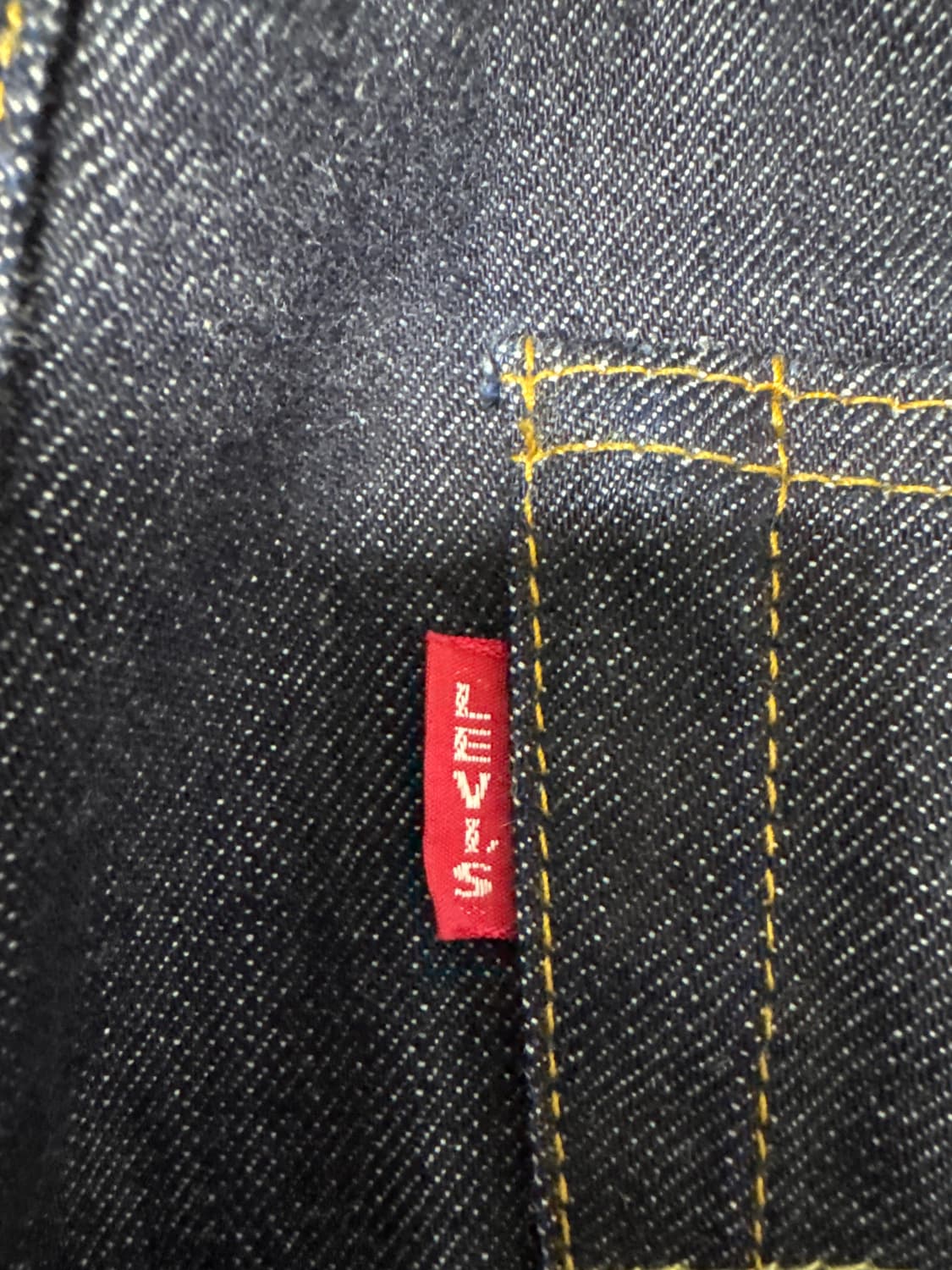 리바이스 LVC 47501 린스드 denim32x32(기장수선) 상품이미지5