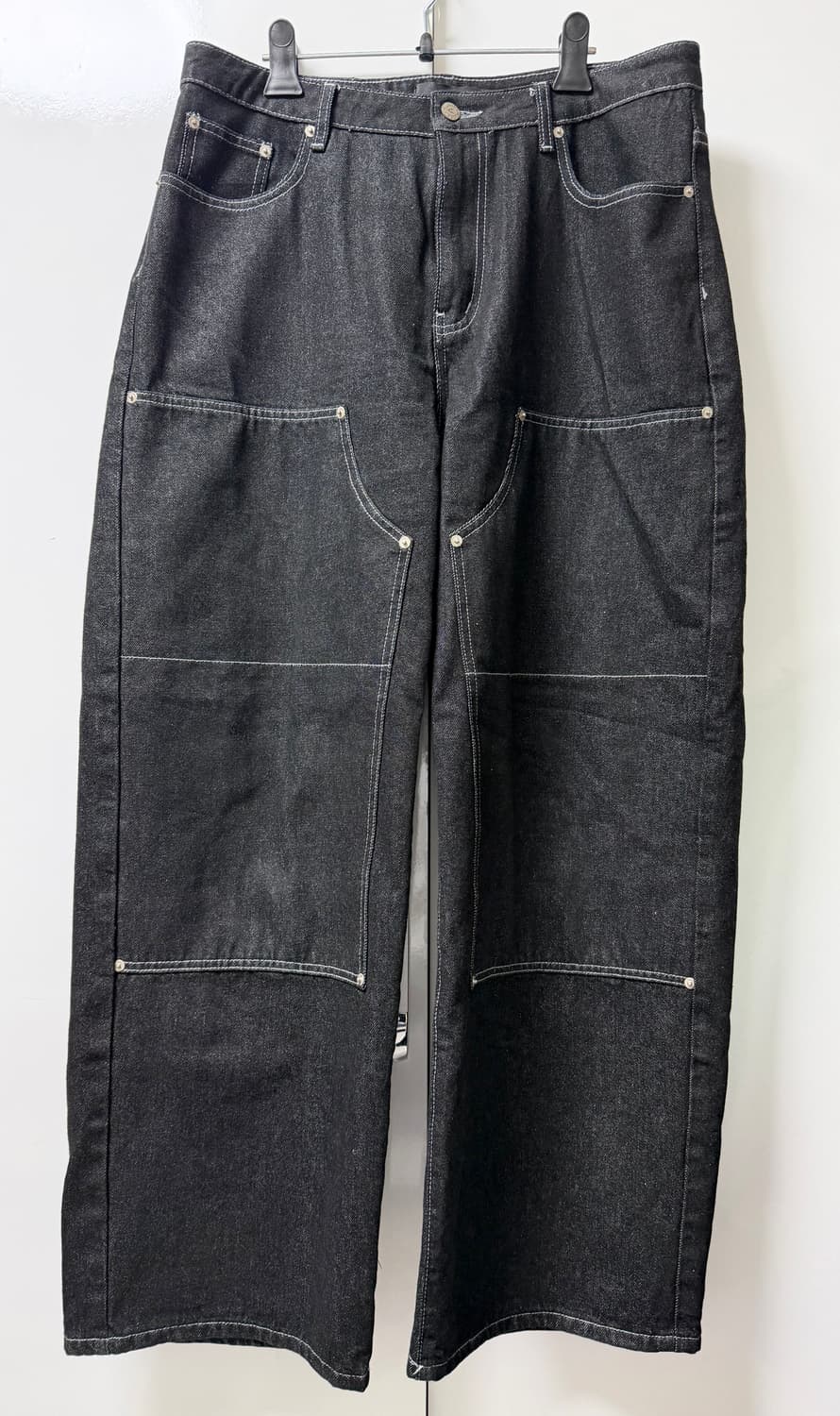 아캄 더블 니 데님 팬츠 상품이미지2