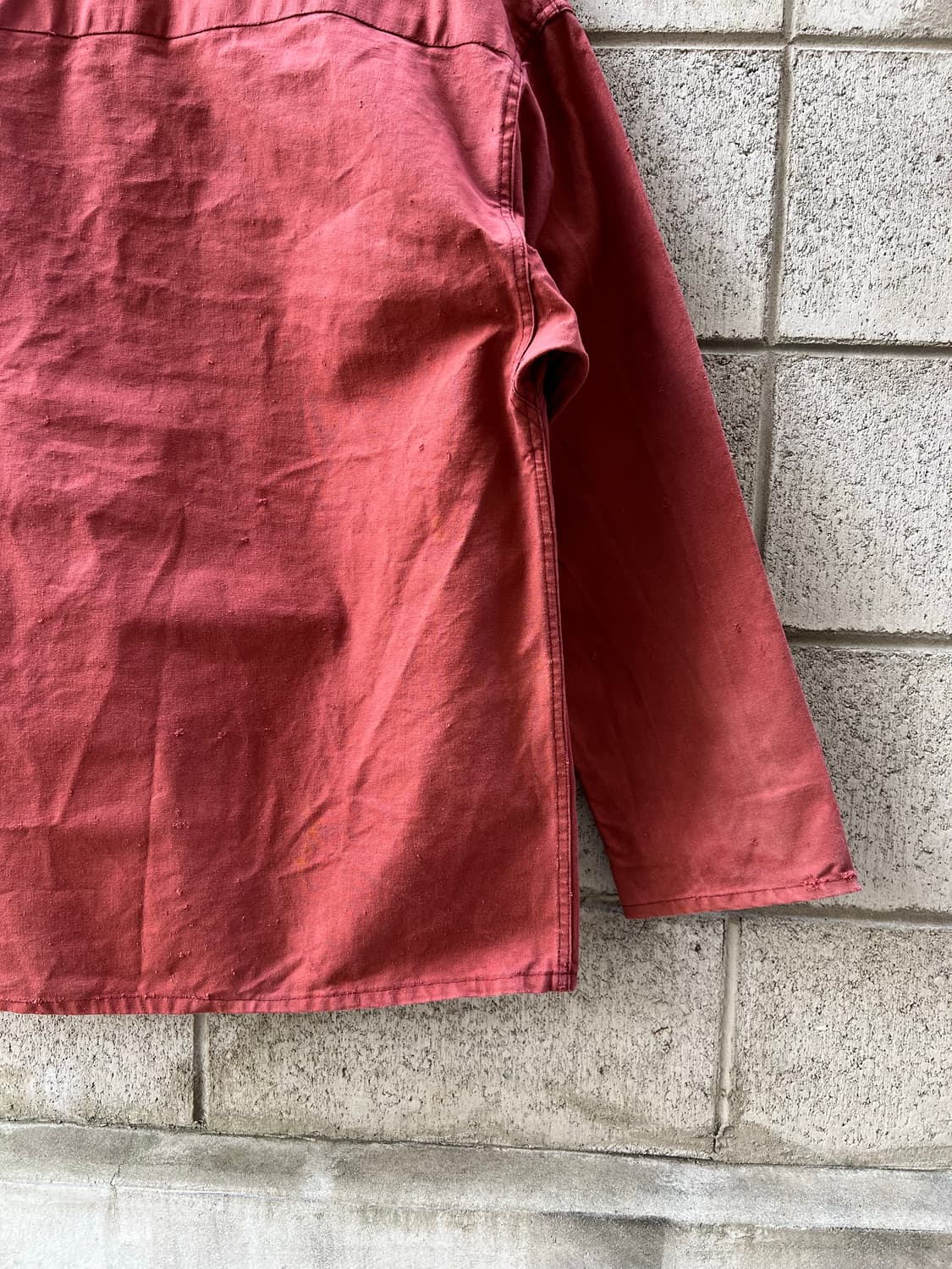 FADED RED OLD FRENCH FISHERMAN 피셔맨스목자켓 상품이미지10