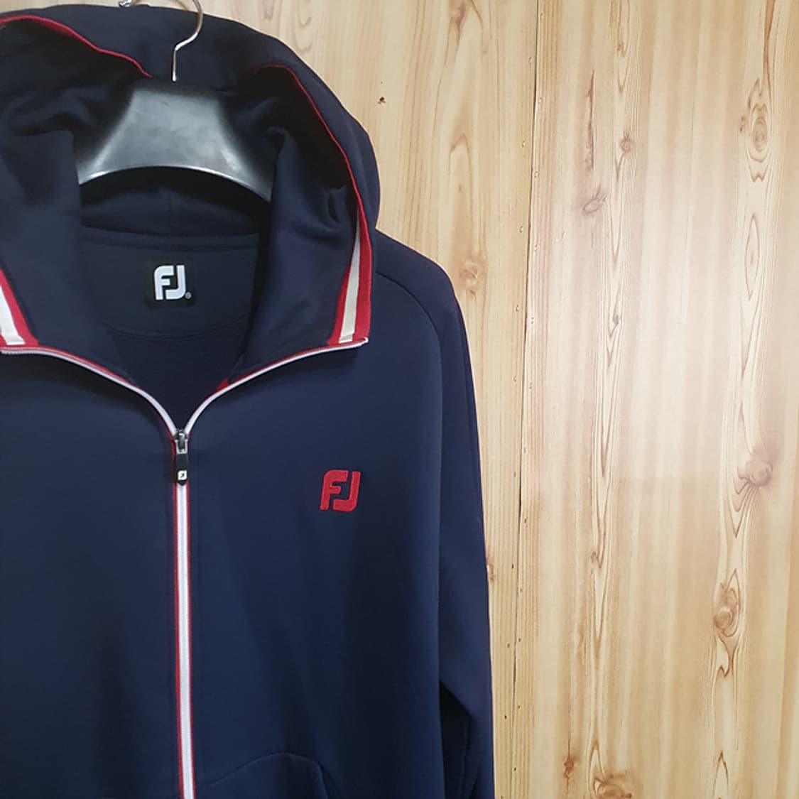 풋조이 기모 후드 집업 XXL 상품이미지2