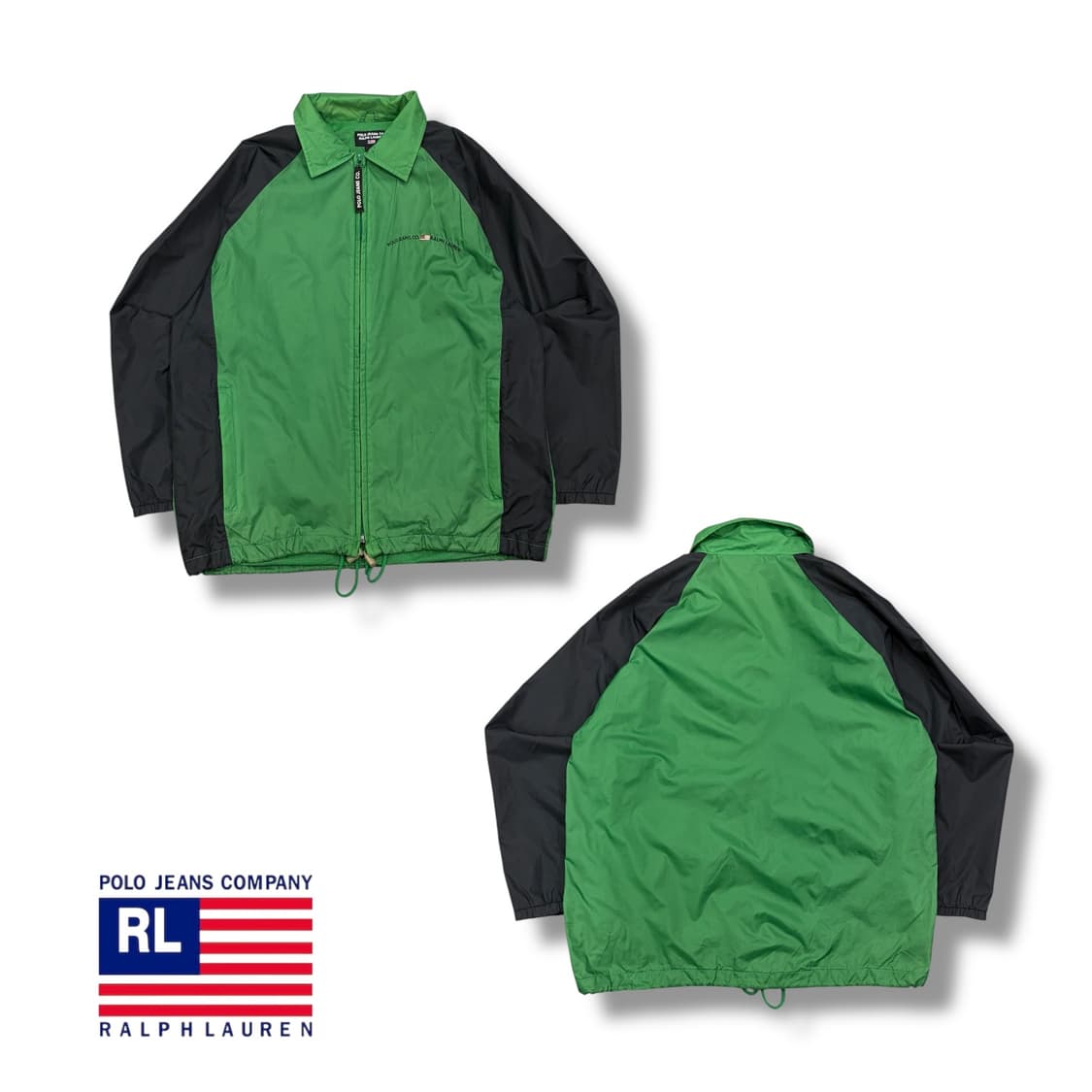 폴로 배색 바람막이 상품이미지2