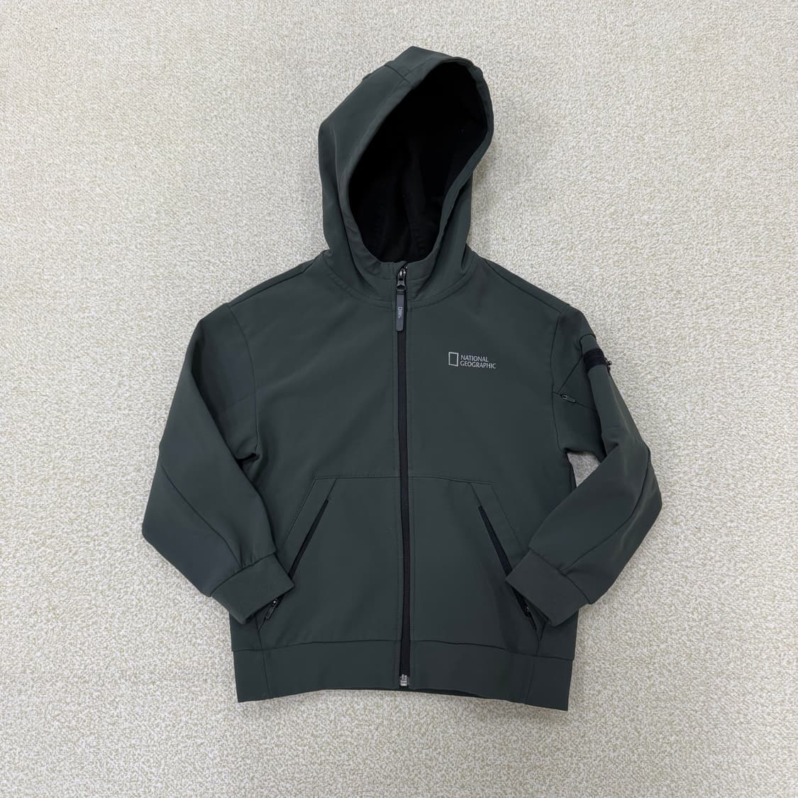 120 네셔널지오그래픽 키즈 후드집업 0210T 상품이미지1