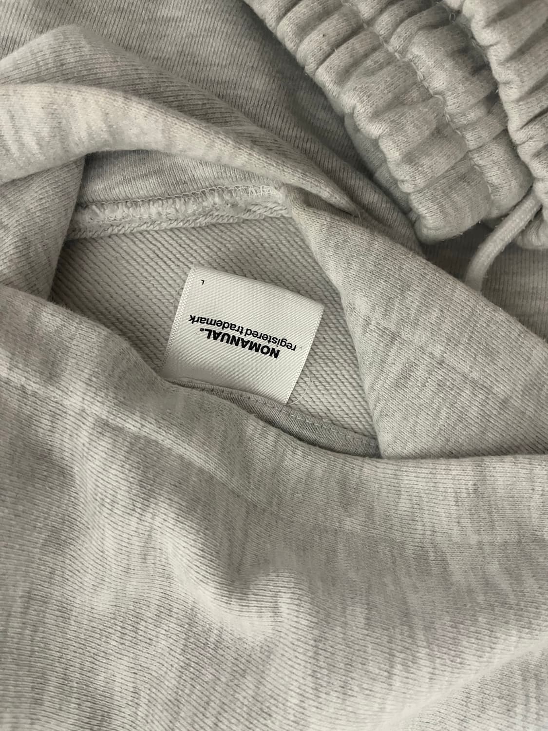 노매뉴얼 스웨트 스웻 셋업  상품이미지5