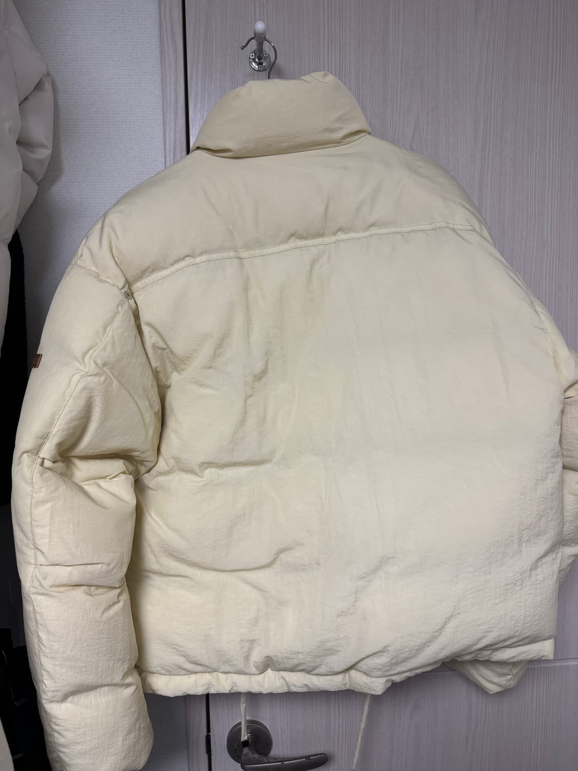 [세터] 컴포트 덕 다운 패딩 점퍼 리조트 아이보리 (L) 상품이미지3