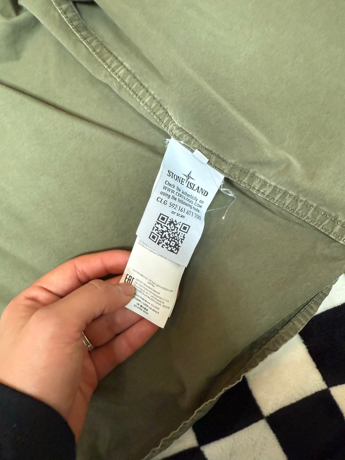 스톤 올드이펙트 자켓 상품이미지3