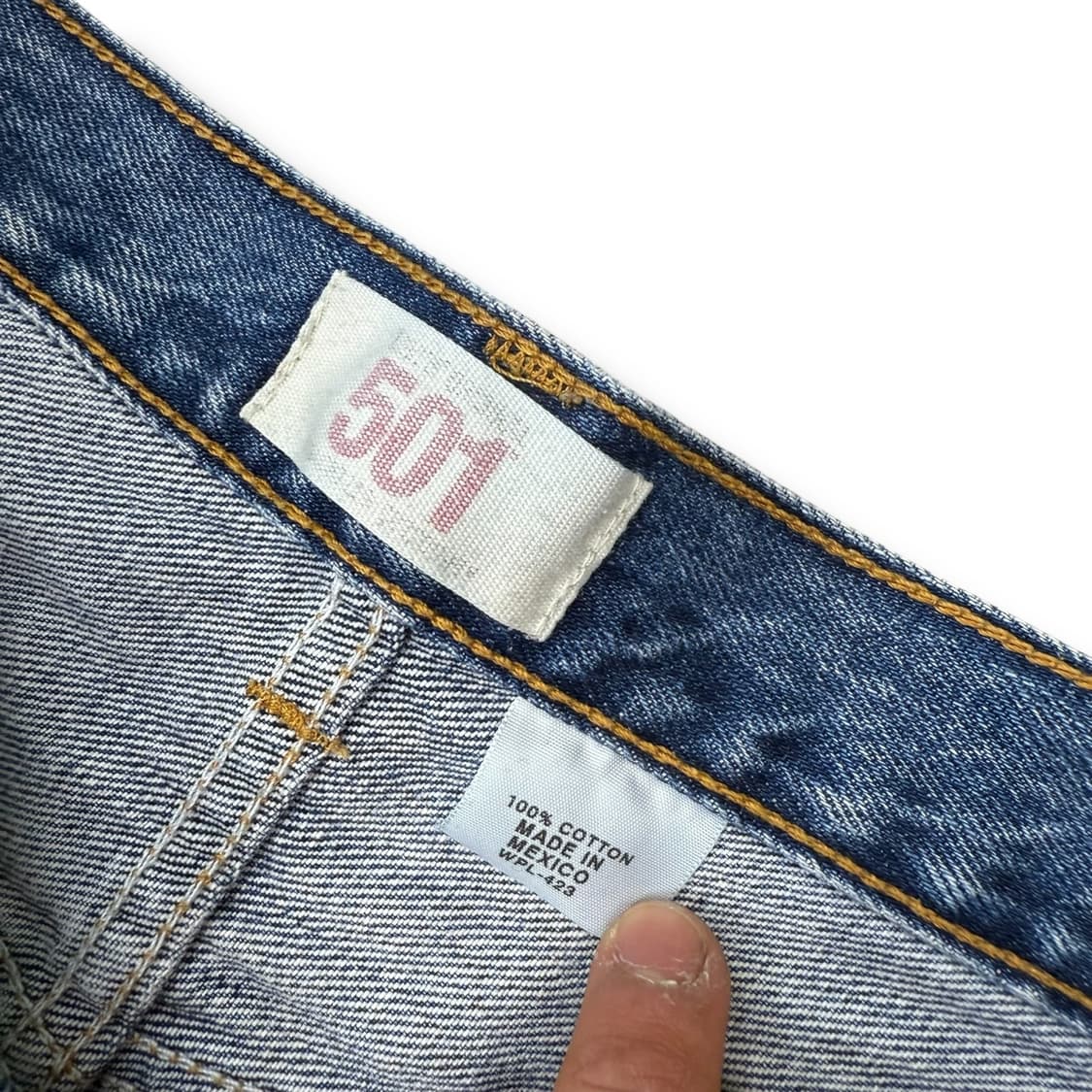 리바이스 501 데님팬츠 r1687 상품이미지7