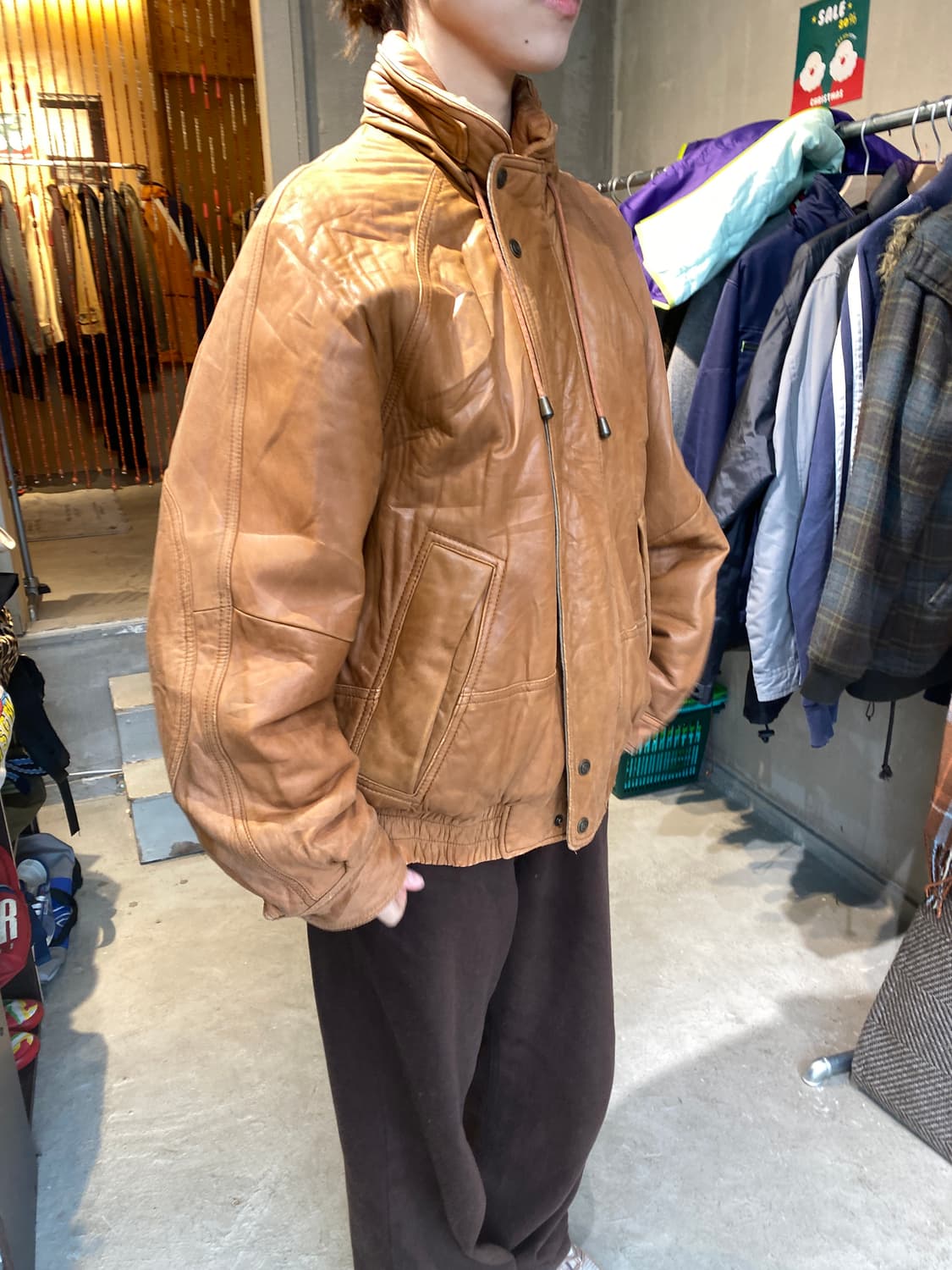 폴스튜어트 리얼레더자켓 상품이미지4