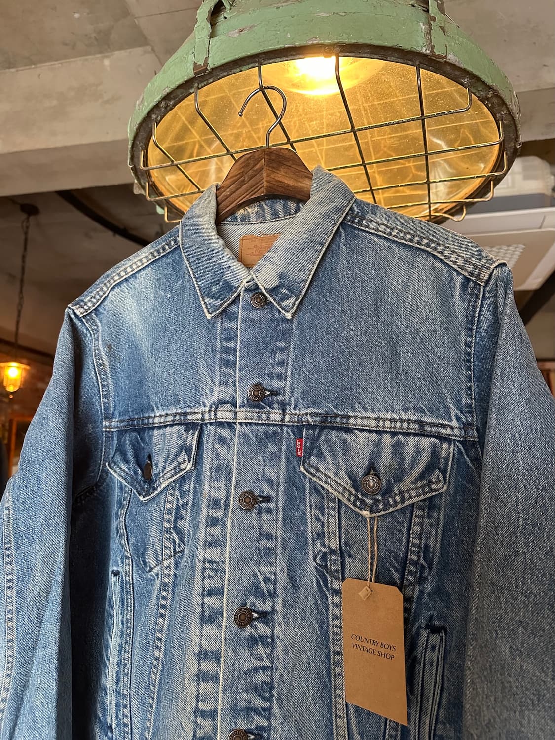 80s USA 빈티지 리바이스 70506 3세대 데님 트러커 자켓 상품이미지2