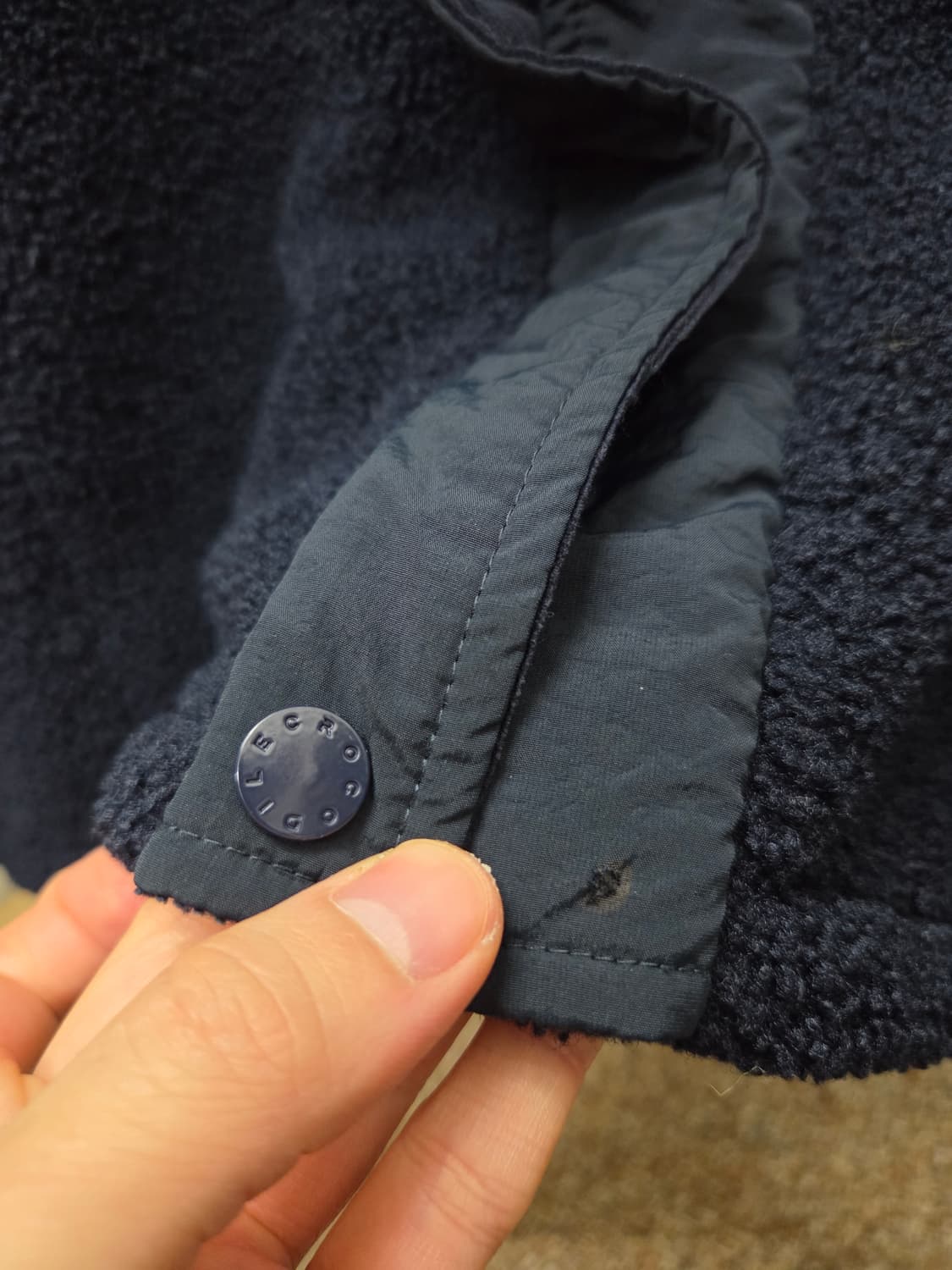 크로커다일레이디 후리스 양털 후드 점퍼 상품이미지6